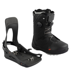 Używany Zestaw Buty snowboardowe K2 Maysis Clicker X Hb+Wiązania snowboardowe K2 Clicker X HB Step-In