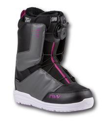 Buty Snowboardowe Northwave Helix Spin (black/dark grey)